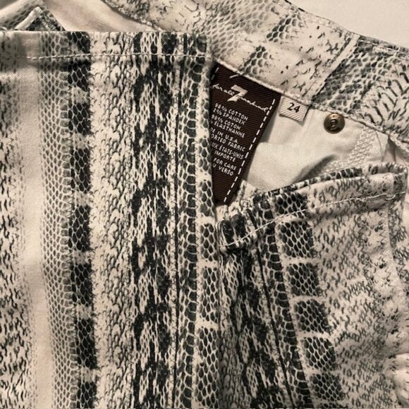 Women's‎ 7 FOR ALL MAN KIND skinny snake pants - Picture 6 of 9